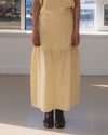 BASERANGE 25 Autumn/Winter Loose Skirt Comfortable French BAS-SSGA-FL-AU25-ANA YELLOW